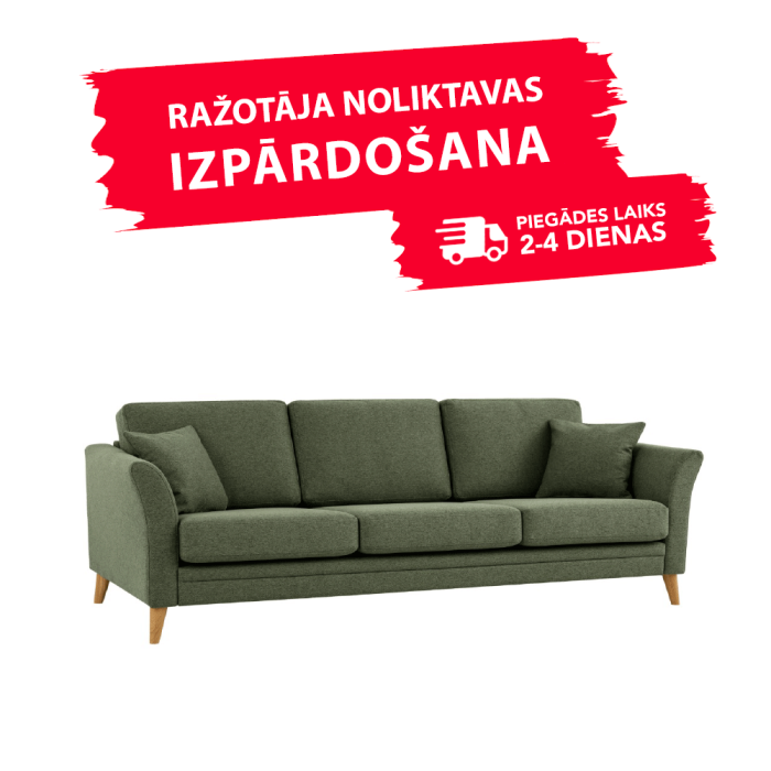 Dīvāns EDEN (Trīsvietīgs)(Ražotāja noliktava)